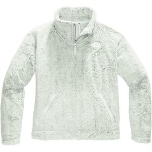 North Face furry fleece pullover tin grey